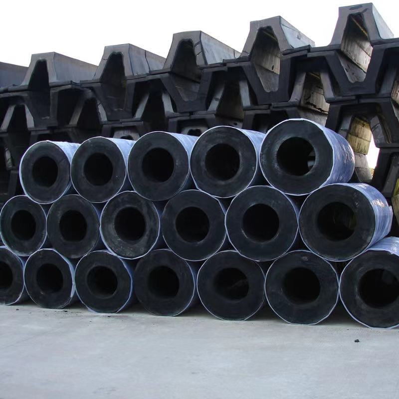 Cylindrical type marine dock rubber fender for quay dock jetty boat
