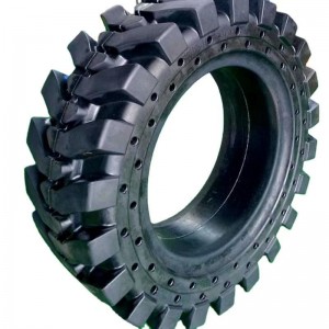 Solid rubber tires