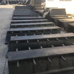 Marine rubber ladder fender/steel marine steel ladder