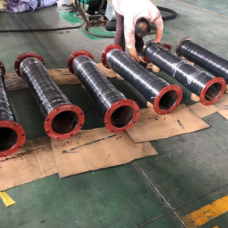 Dredging hose flexible slurry discharge hose for vessel